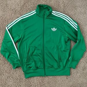 Adidas Men’s Green Track Jacket